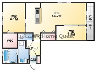 Vier Casa Cの物件間取画像